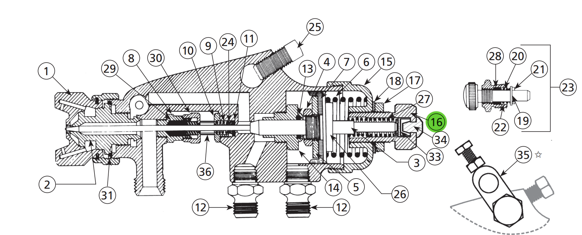 Binks 54 - 6003 Premium Screw Fluid Control: Revolutionize Your Spray Process