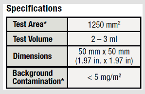 DeFelsko Adhesive Bresle Method Patch - The Ideal Solution for Salt Contamination Measurement
