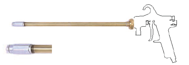 Binks 2100 Spray Gun Extension 24' Type HC - The Ultimate Spraying Solution