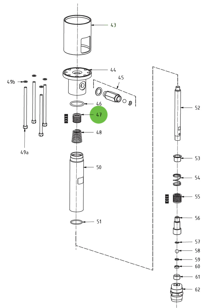 Medusa™ Pump Upper Packing #47 - Your High - Pressure Solution