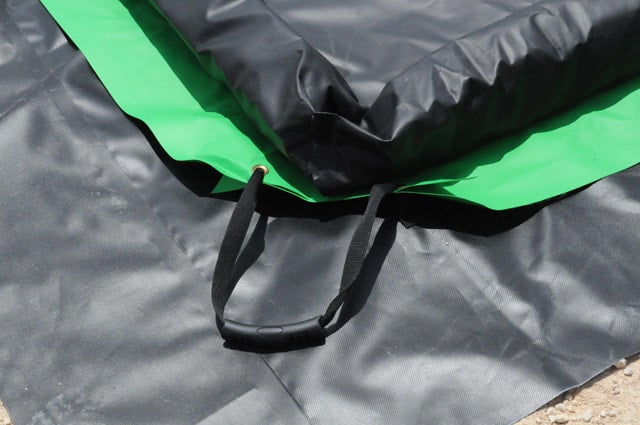 UltraTech's Must - Have Ground Tarps & Track Belts for Ultra - Containment Berms