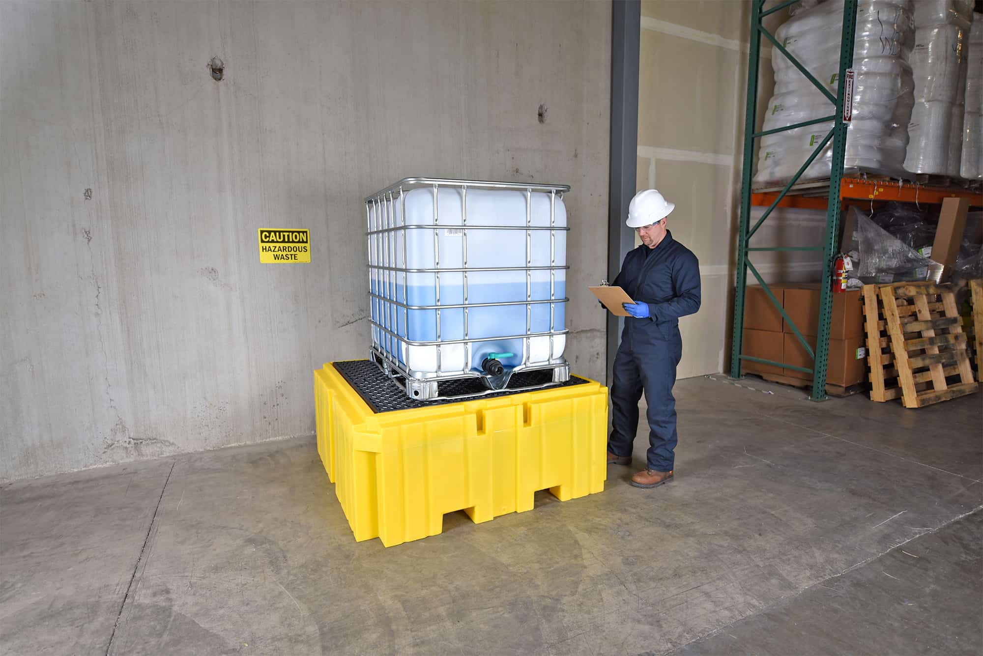 Ultra-IBC Spill Pallet® Plus: The Ultimate Spill Containment Solution
