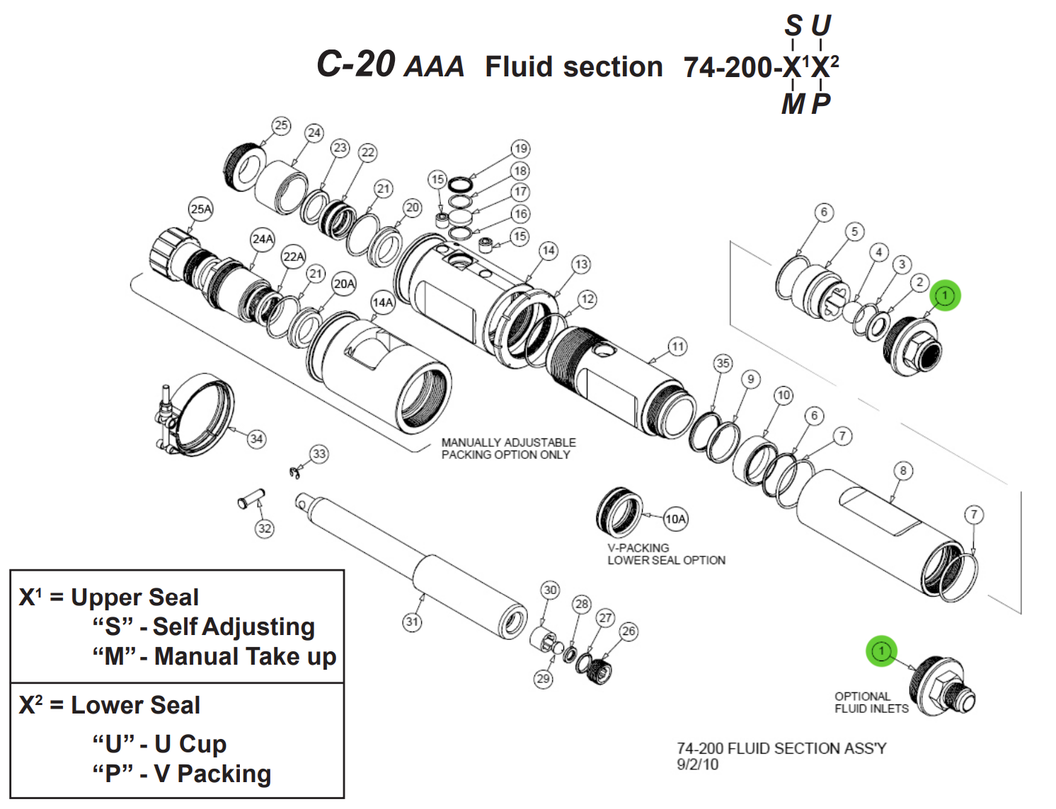 C.A. Technologies 74-224: Superb 2Gpm Inlet Fitting with 3/4 SAE, Grab Yours Now!