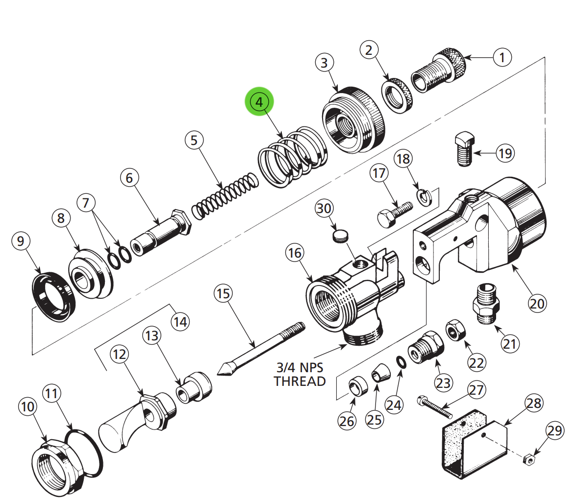 Binks 54 - 236 Premium Spring