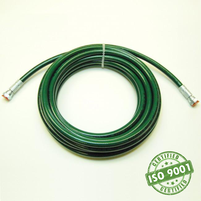 Get Your 1/4” Green Airless Fluid Hose (6100 psi) with 1/4 Females Fittings Now!