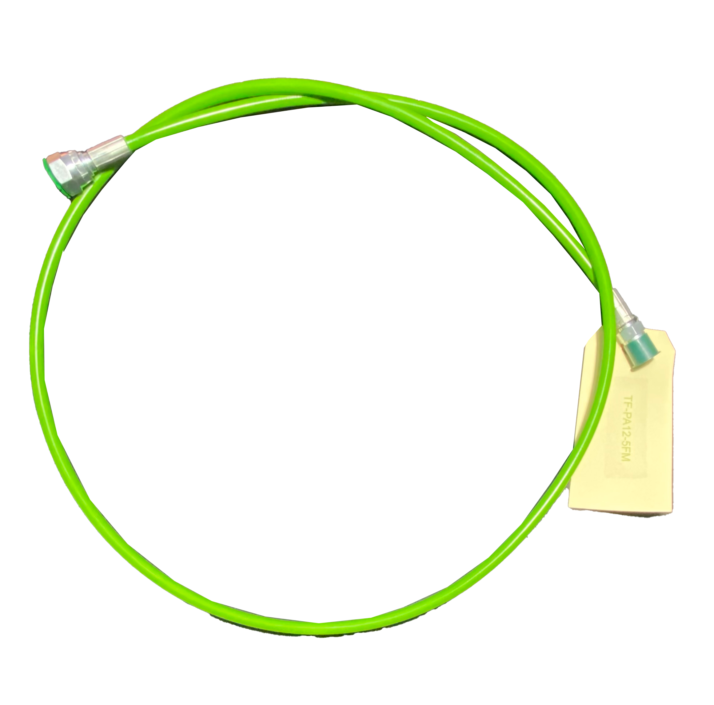 Get Your 1/8 Air Assisted Airless Green Fluid Hose Now! 1885 psi, 1/4 x 1/4 NPS Females Fittings