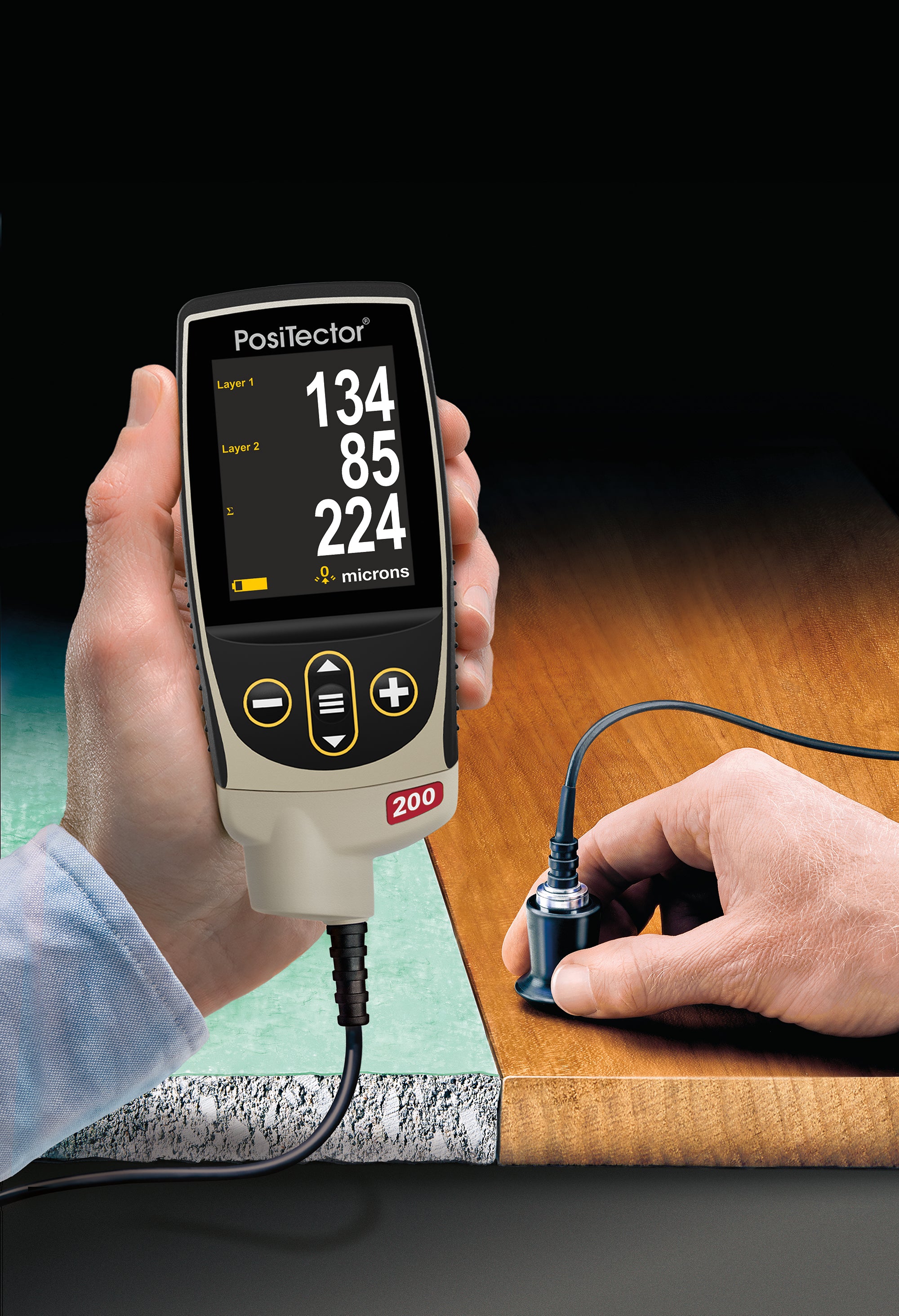 DeFelsko PosiTector 200 - Revolutionary Coating Thickness Gage