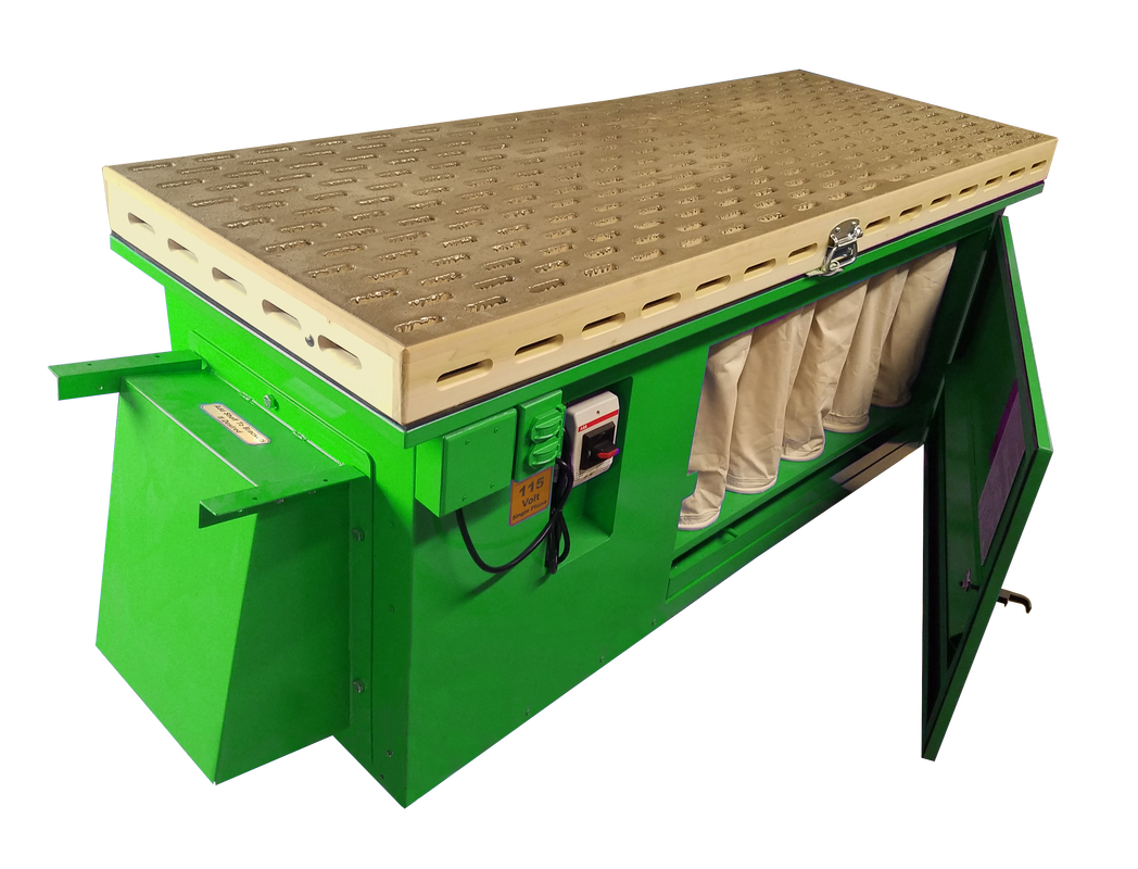 Denray Downdraft Table 2872: The Ultimate Dust Collection Solution
