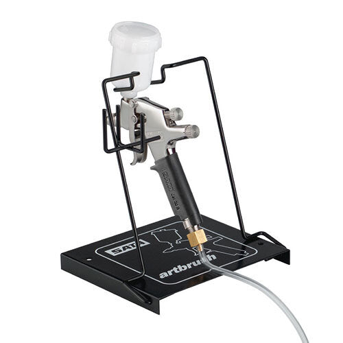 SATA Gravity or Siphon Spray Gun Holder - Top - Notch Accessory