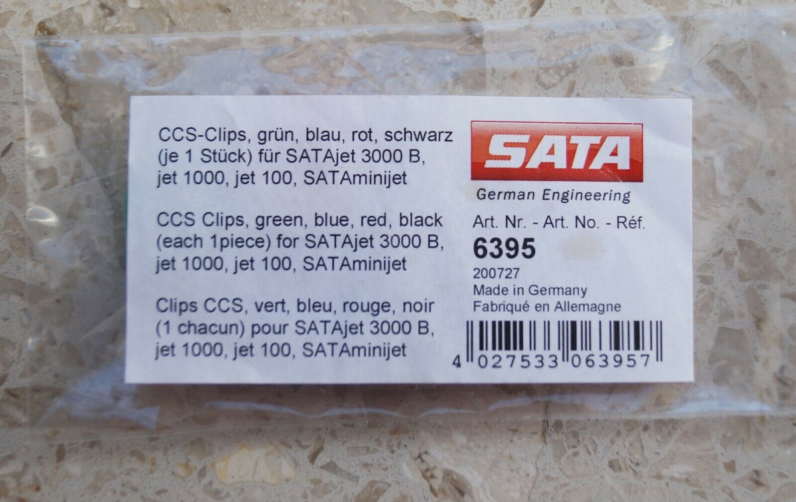 SATA Color Code Clips Set of 4 - Must - Have for Your Work!