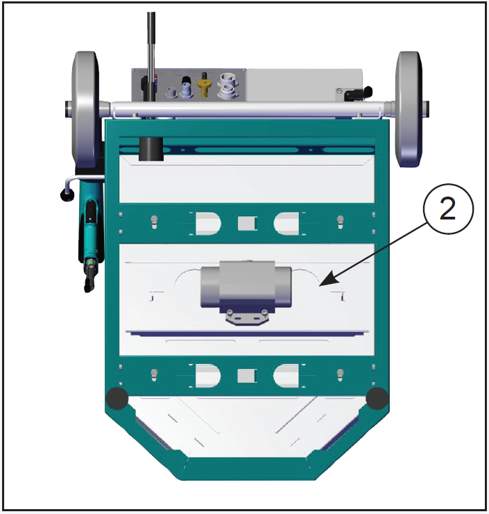 Topcoater Bottom High-Performance Motor