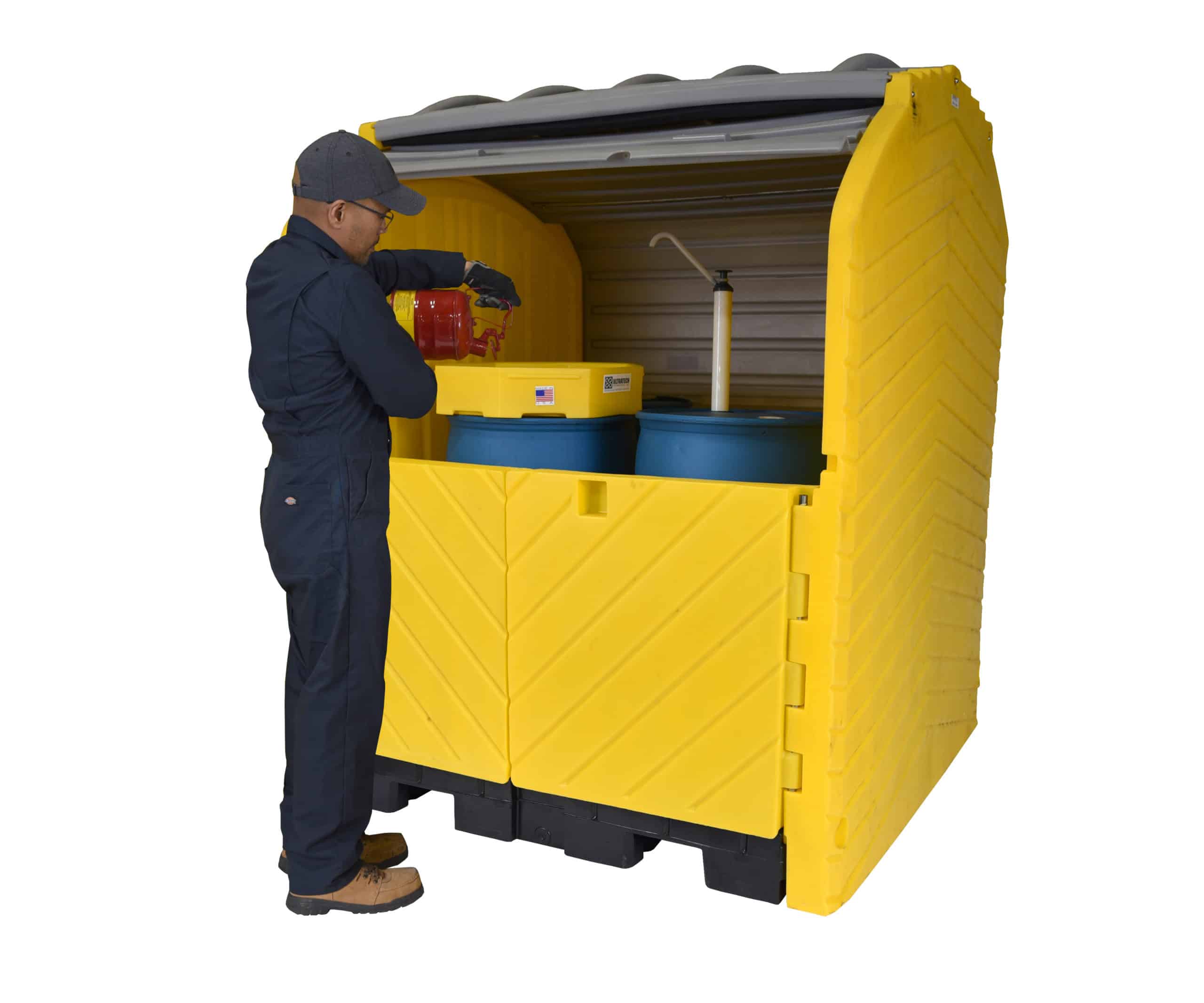 UltraTech Ultra-Hard Top Spill Pallet® P4 Plus: Your Ultimate Spill Containment Solution