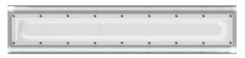 LDPI LEHSG2 Industrial LED Lighting Fixture - 4ft Single Row for Hazardous Areas