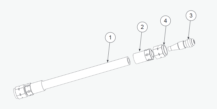Get Your Carlisle Ransburg Ransburg #2 Process Gun Fluid Hose Assembly Now!