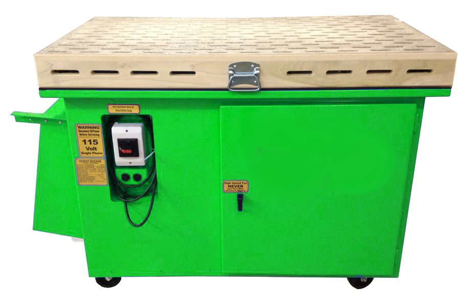 Denray 2800 Downdraft Table - The Ultimate Dust Collection Solution