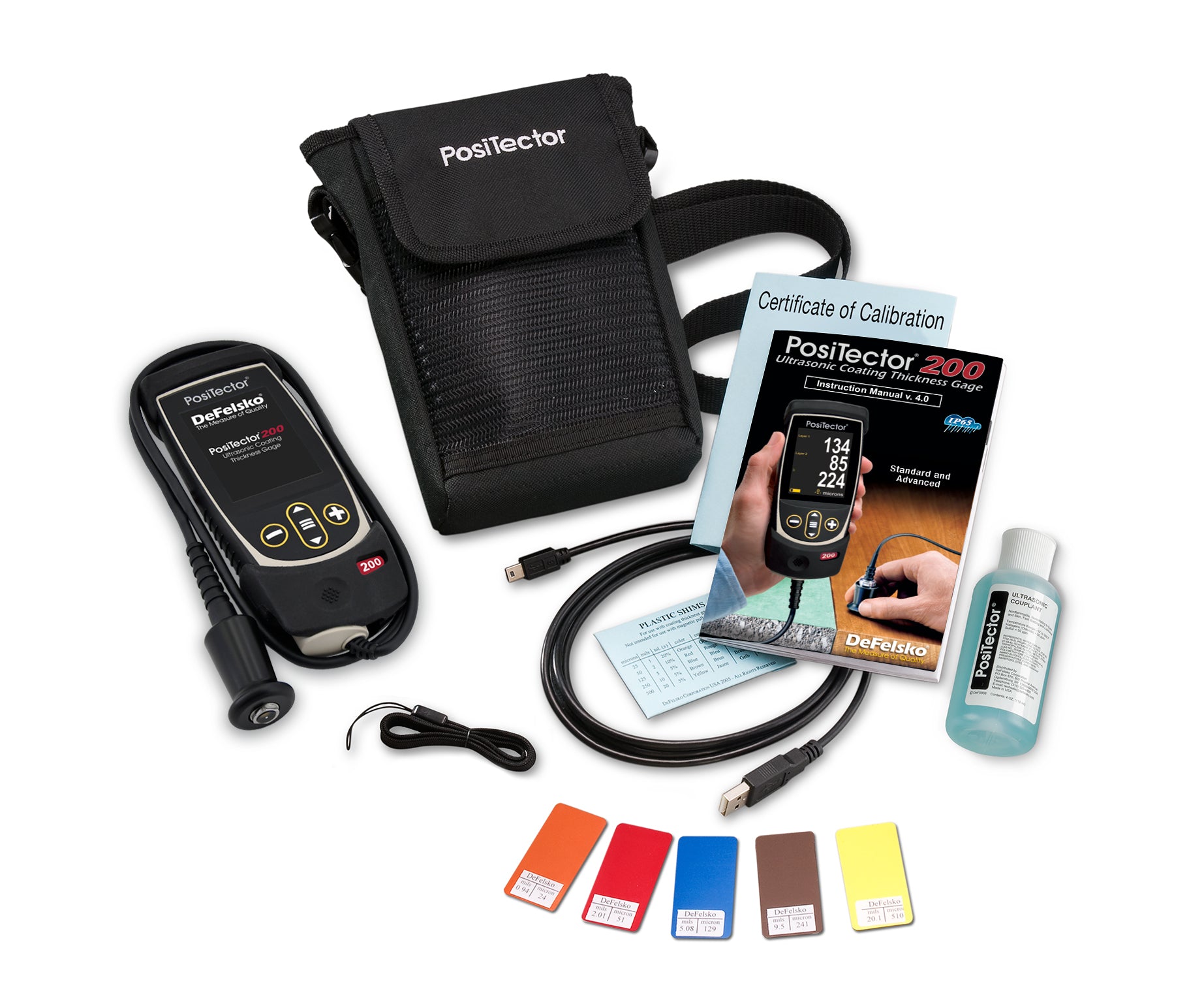 DeFelsko PosiTector 200 - Revolutionary Coating Thickness Gage