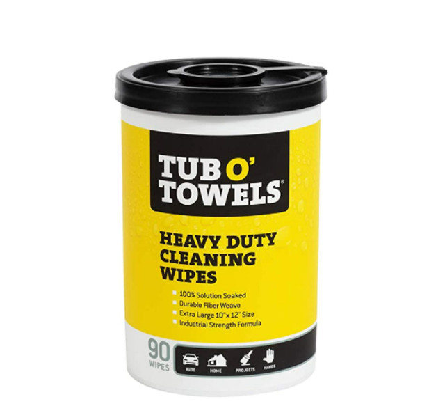 Tub O' Towels Heavy Duty: The Ultimate Cleaning Wipes