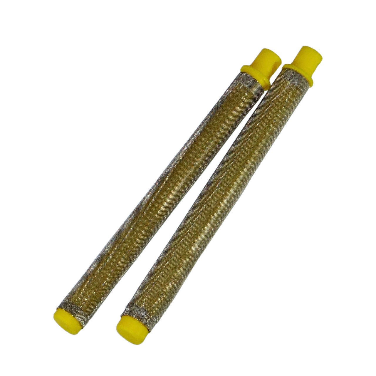 Get Your 2-Pack of Vibrant Yellow Aftermarket Gun Filters with 100 Mesh Now!