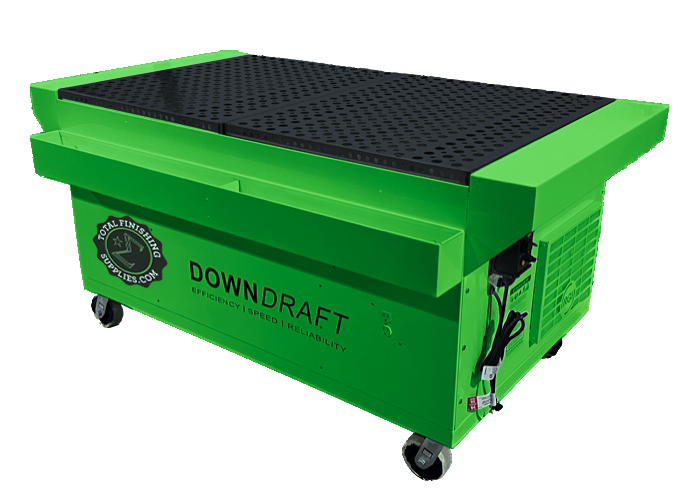 Total Finishing Supplies 10' x 3' Downdraft Table - Your Air Safety Solution