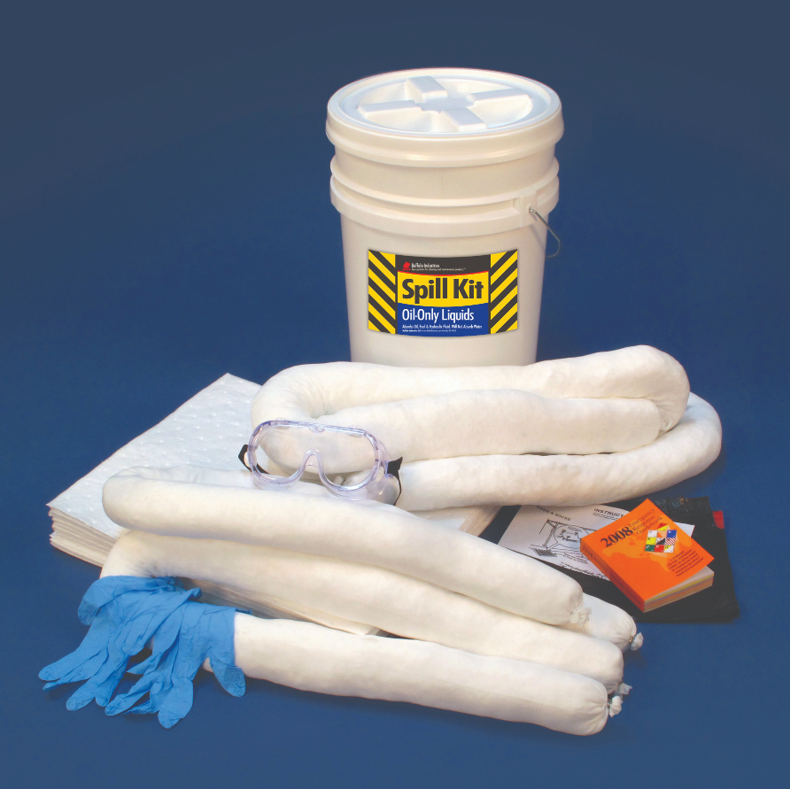 Buffalo Industries 6.5 Gallon Bucket Spill Kits - Your Essential Spill Solution!