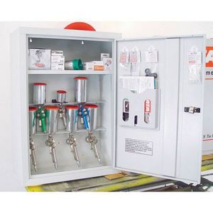 Dan-Am Co.'s SATA #96 Compact Single Door Spray Gun Cabinet - A Must-Have!