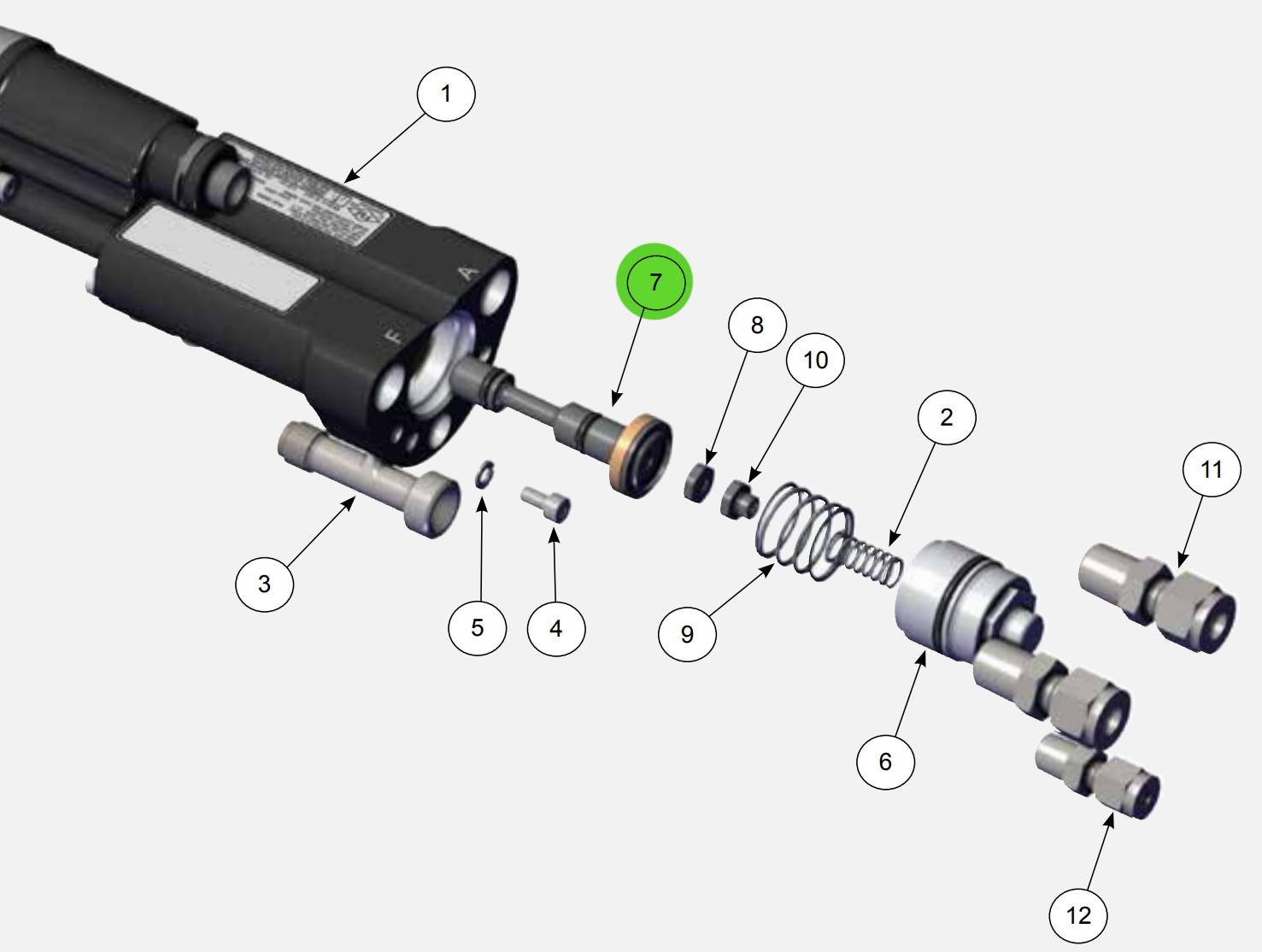 Ransburg 80594-00 Piston Assembly: The Ultimate Solution for Your RansFlex RFXA Applicator