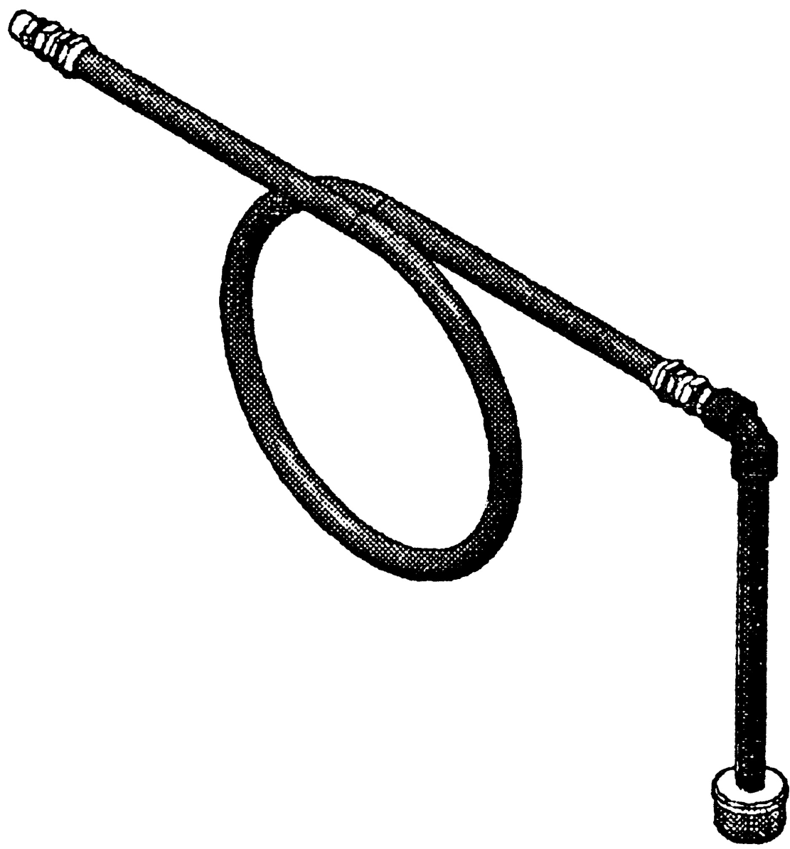 Binks 41 - 718819 - 55 Siphon Hose: 55 Gal, 1/2 Fitting, Stainless Steel for Gemini II - A Must - Have!