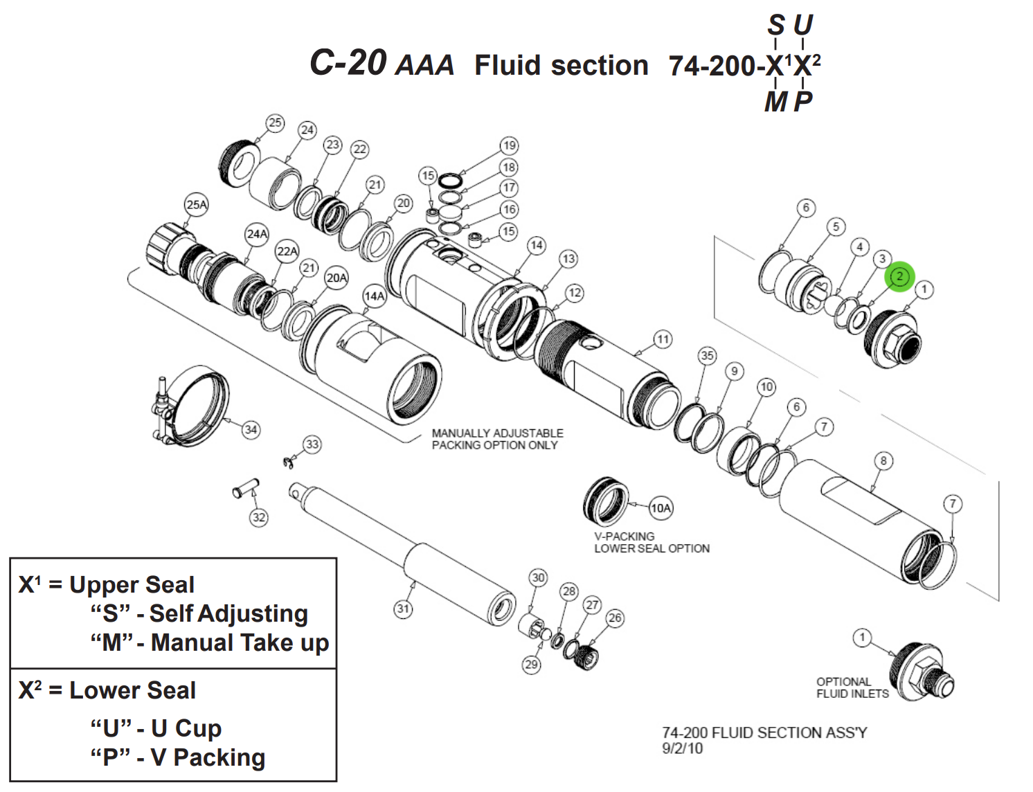 Get the C.A. Technologies 74-223 Carbide Ball Seat with 2 Gpm Flow Now!