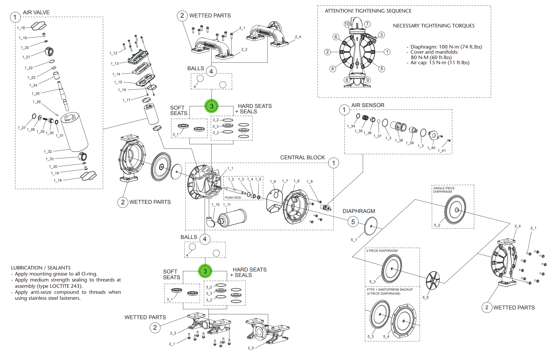 Samoa UP20R-WP-M00 Santoprene Seat Kit - A Must-Have!