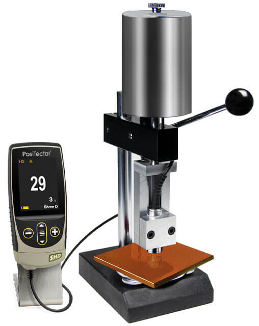 DeFelsko PosiTector® SHD Test Stand - The Ultimate Testing Solution