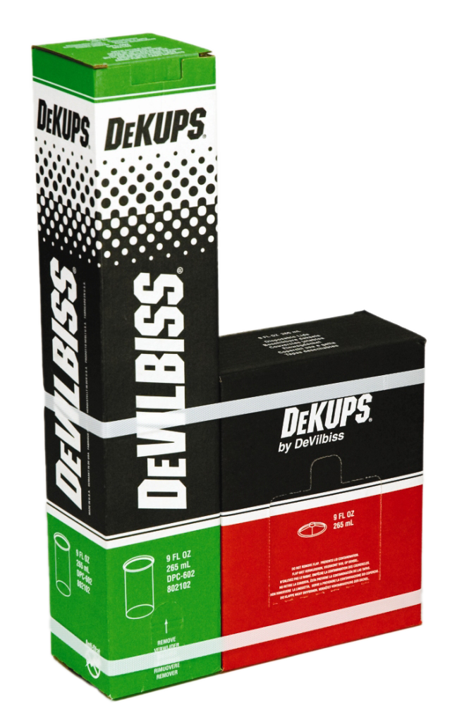 DeVilbiss DeKups® 9 oz. Disposable Lids and Liners - 32-Pack