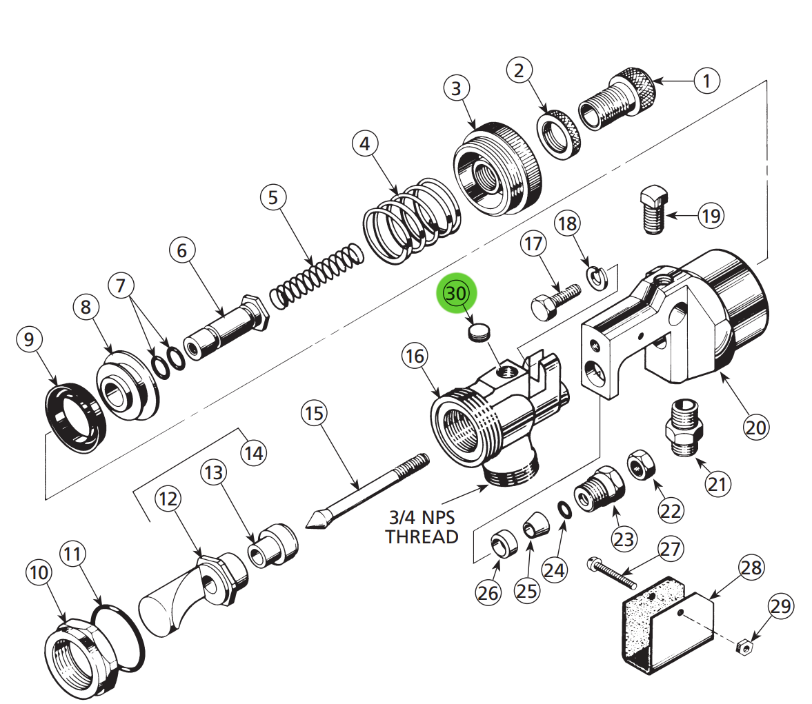 Binks 1/8 NPT Socket Head Pipe Plug - The Ultimate Sealing Solution!