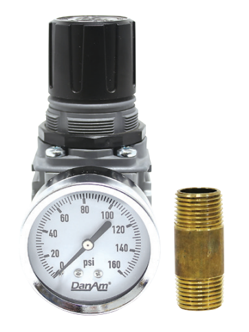 Dan-Am In-Line Compressed Air Regulator 675635 - Your Precision Air Control Solution