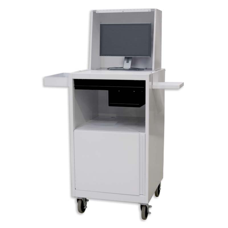 Dedoes White Modular Computer Cabinet - Protect Your Computer Now!