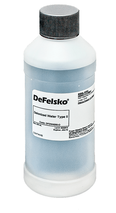 DeFelsko Premium Deionized Water for PosiTector SST