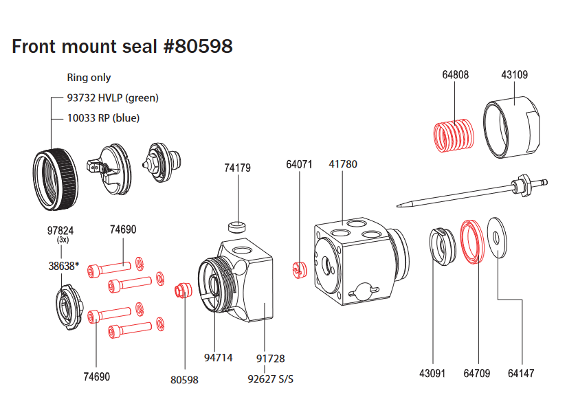 SATA Automatic Spray Gun Allen Screw - Premium Quality for Seamless Work