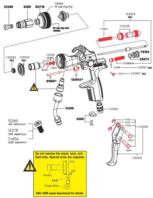 SATA 90° Angular Head Nozzle Extension - Your Ideal Tool for Precision Work