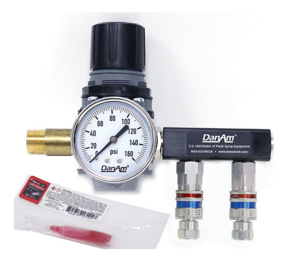 Dan-Am 2 Drop Compressed Air Regulator 675638 - Your Ultimate Air Pressure Solution