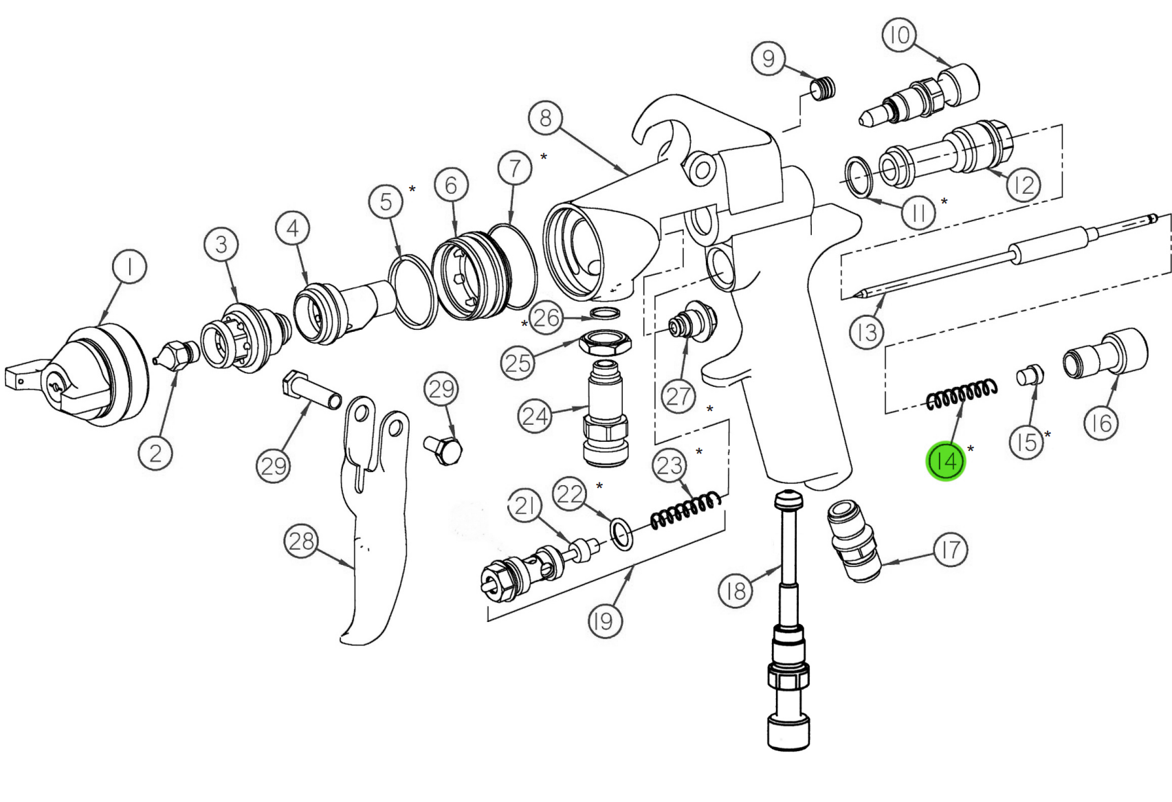 CA Technologies 60-206 Heavy-Duty Needle Spring - A Must-Have!