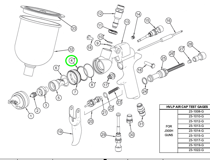 CA Technologies Teflon O-Ring 98-8026 - The Perfect Fit for Your Spray Guns!