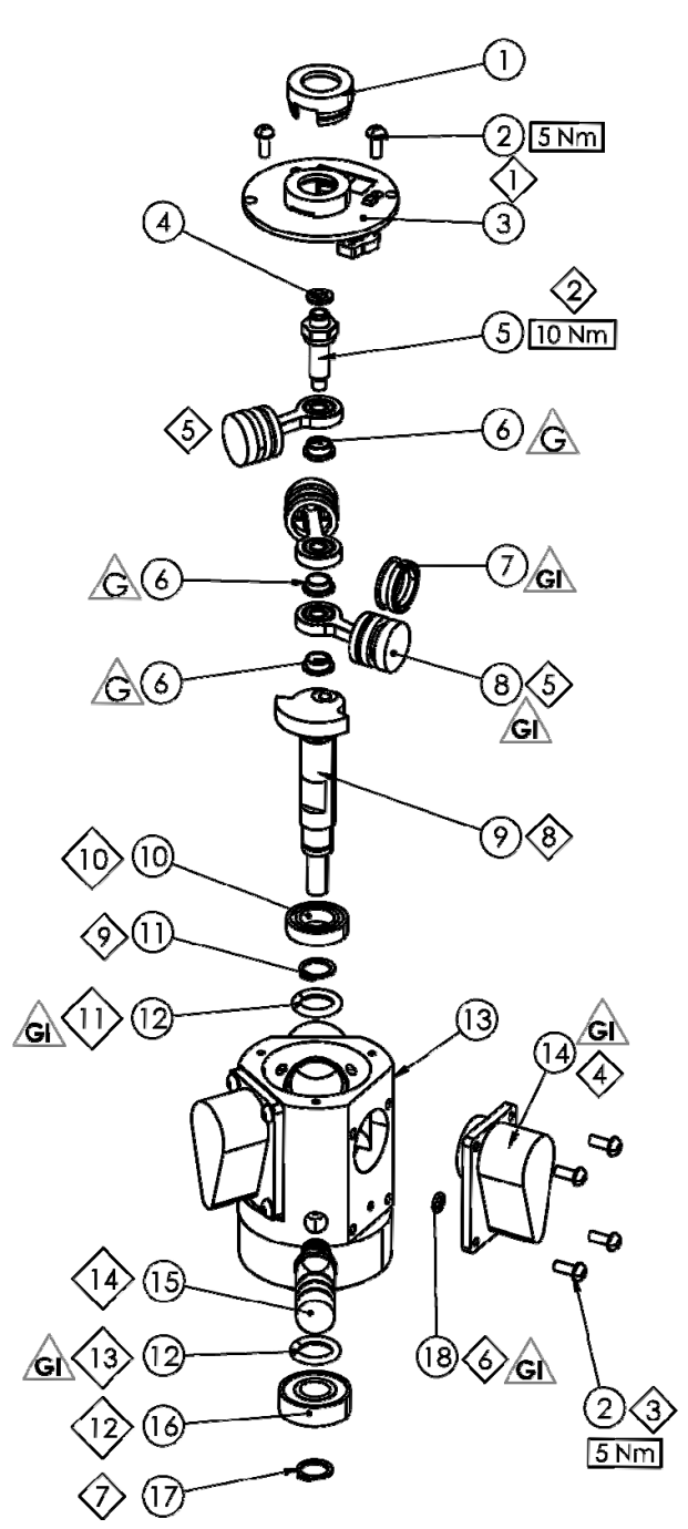 Binks 1/8 HP Air Motor Parts & Accessories - Enhance Your Air Motor Now!