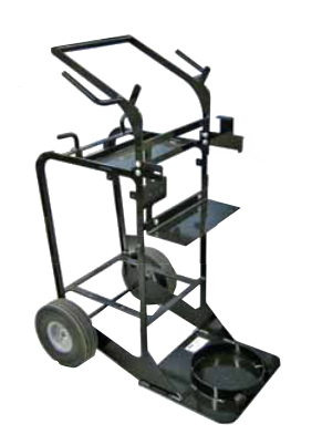 Ransburg No. 2 Deuce Cart Assembly - The Ultimate Two - Wheel Cart Solution