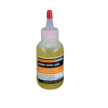 DeVilbiss 2oz Spray Gun Lube Bottle (Case of 12) - Essential Lubrication Solution!