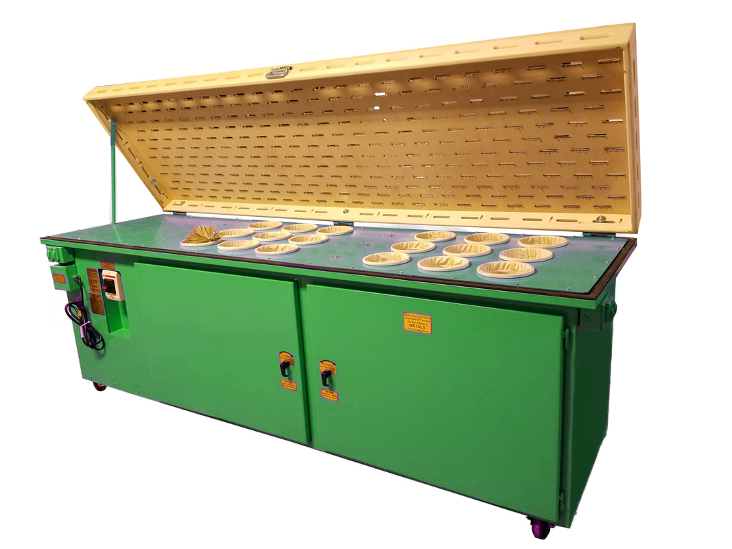 Denray Model 2896 High-Performance Downdraft Table