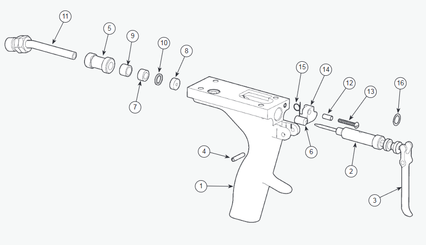 Get Your Ransburg No. 2 Process Gun Trigger Latch Spring Now!