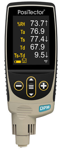 DeFelsko PosiTector® DPM - The Ultimate Dew Point Meter for Precise Environmental Monitoring