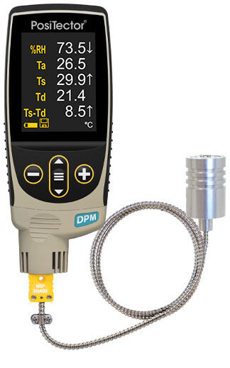 DeFelsko PosiTector® DPM - The Ultimate Dew Point Meter for Precise Environmental Monitoring