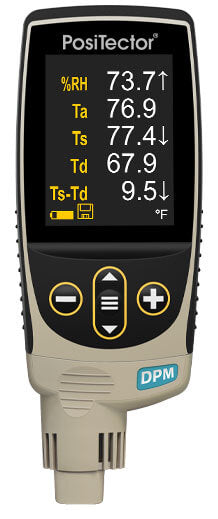 DeFelsko PosiTector® DPM - The Ultimate Dew Point Meter for Precise Environmental Monitoring