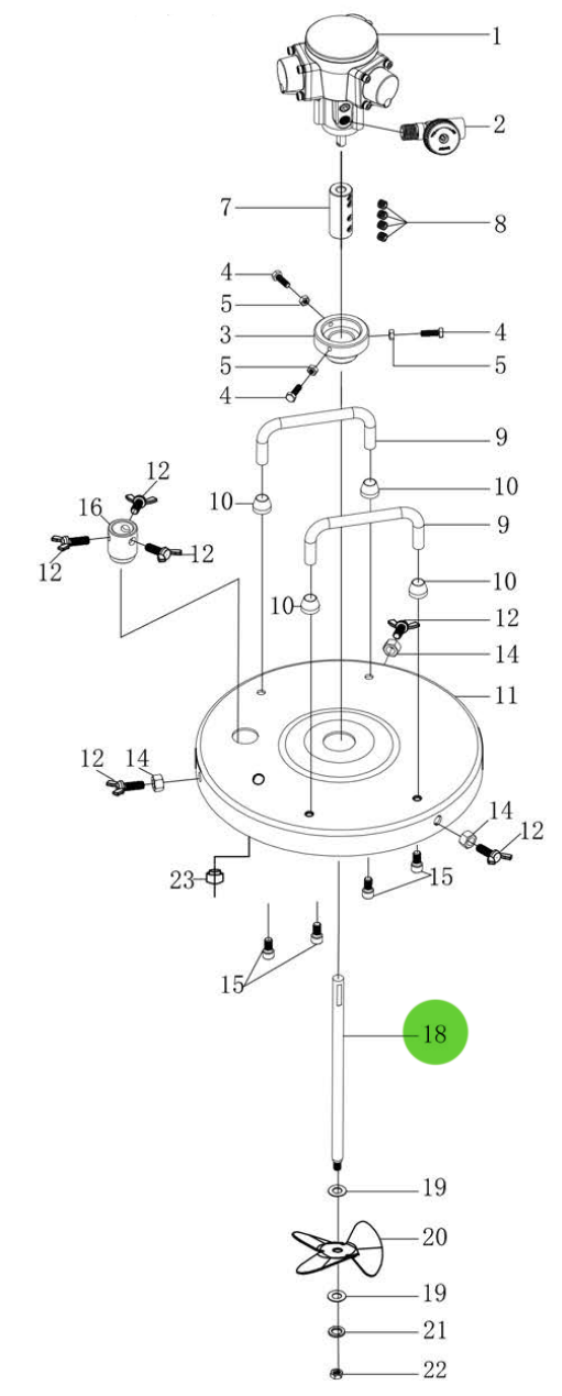 Total Finishing's Magic: Automatic Agitating Rod for 5 - Gallon Agitator!