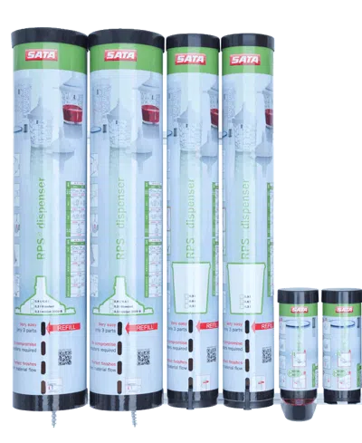 SATA RPS Wall Dispenser: Standard Version 195784 - Your Ultimate Dispensing Solution!
